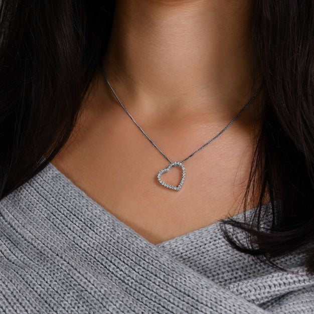 Diamond Heart Necklace