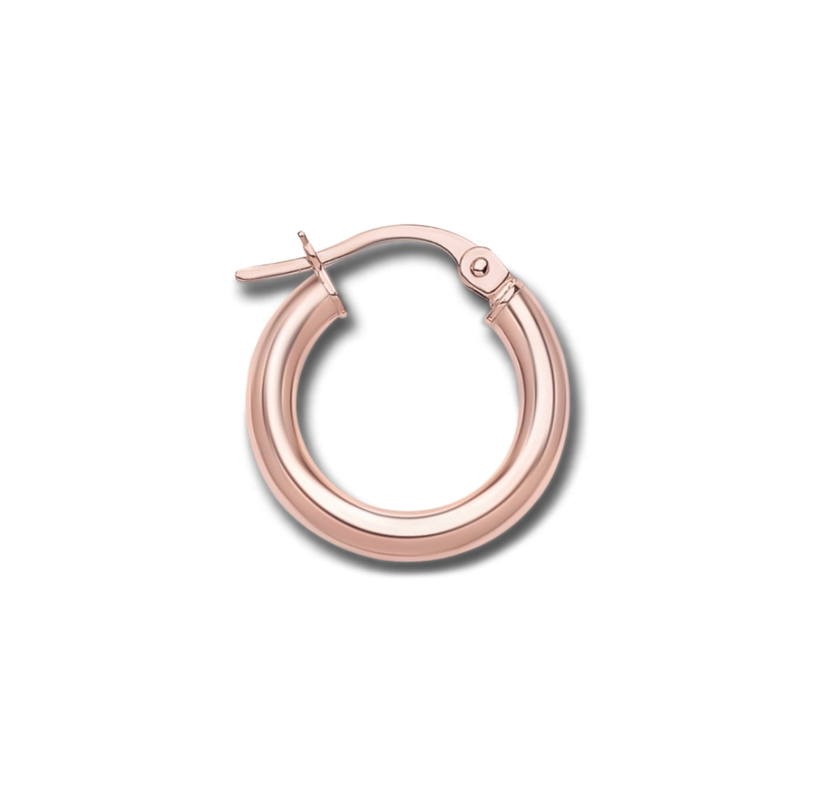 Rose Gold Hoop Earrings