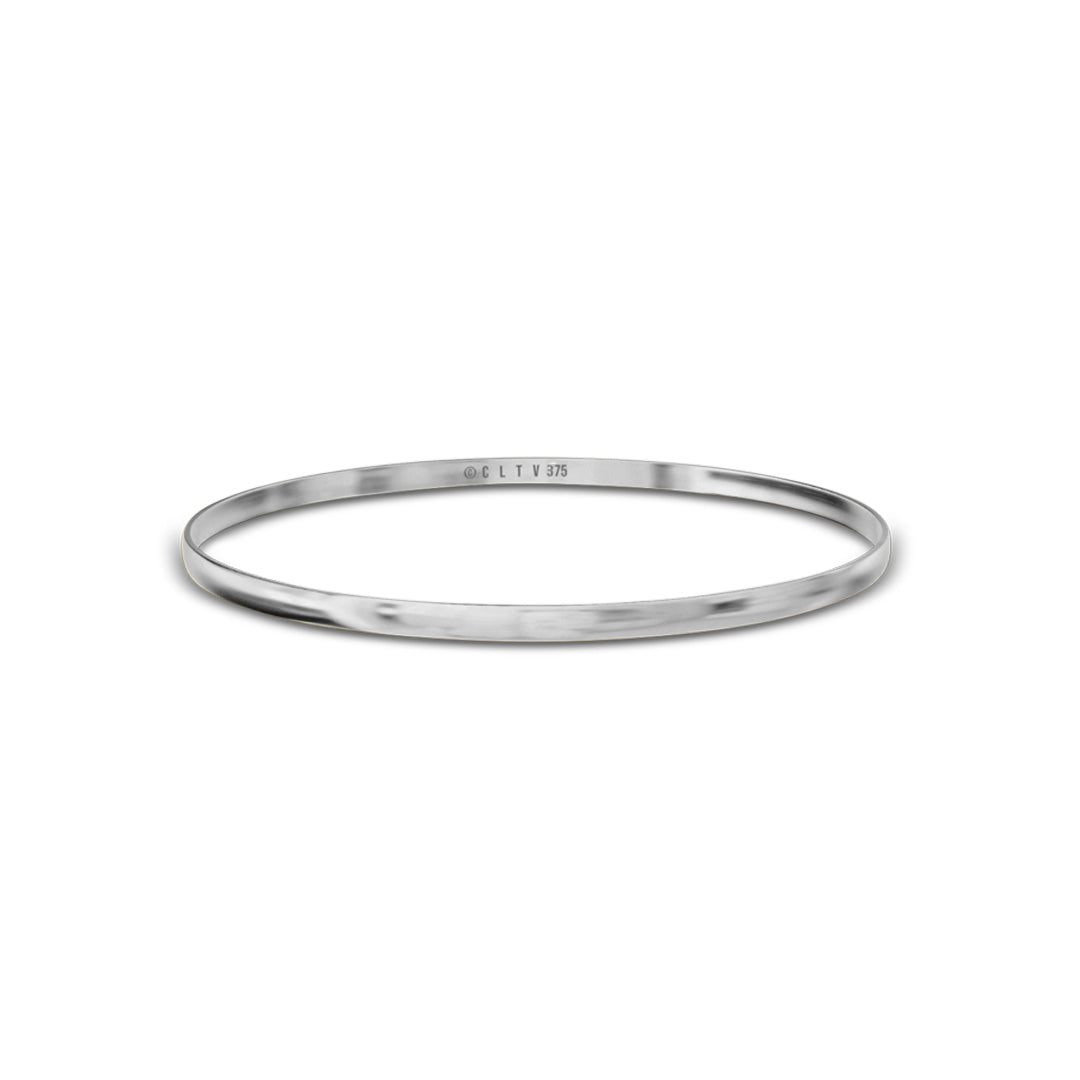 White Gold Bangle