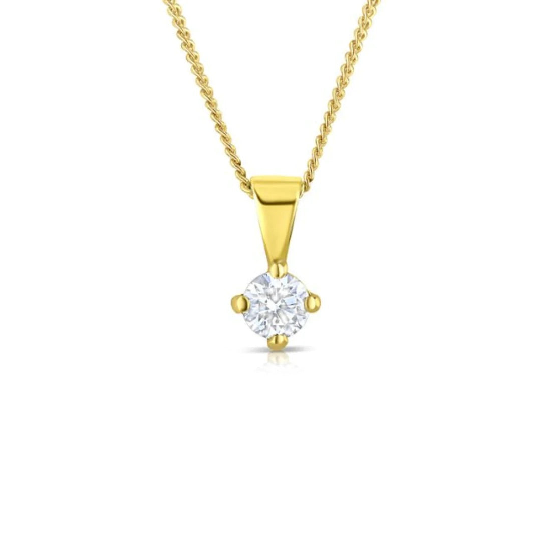 Gold Diamond Necklace