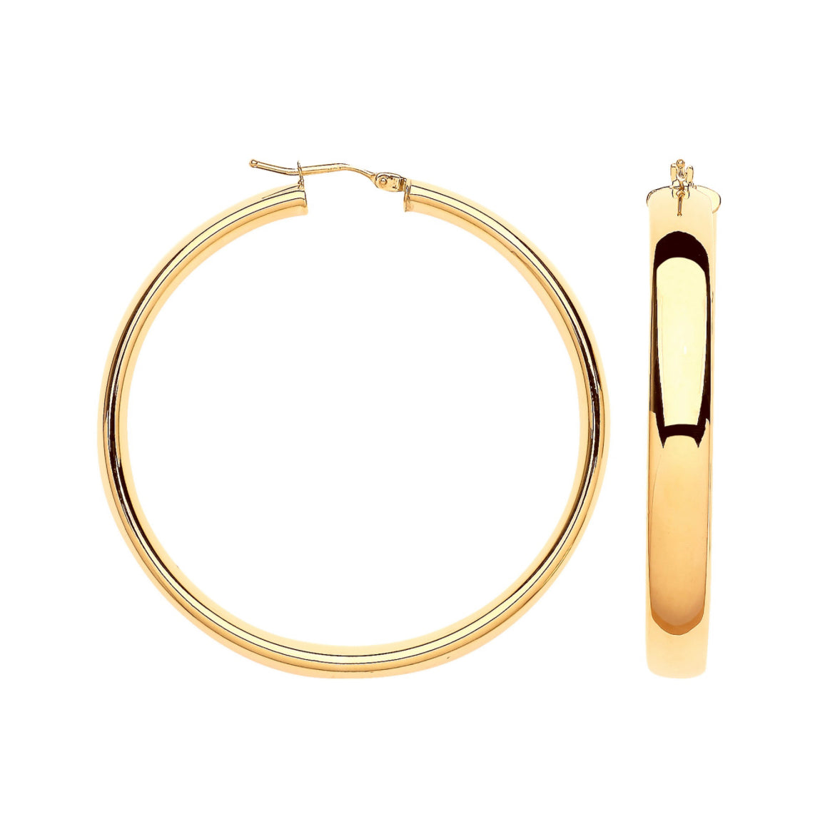 Gold Hoop Earrings