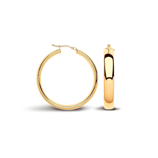 Gold Hoop Earrings