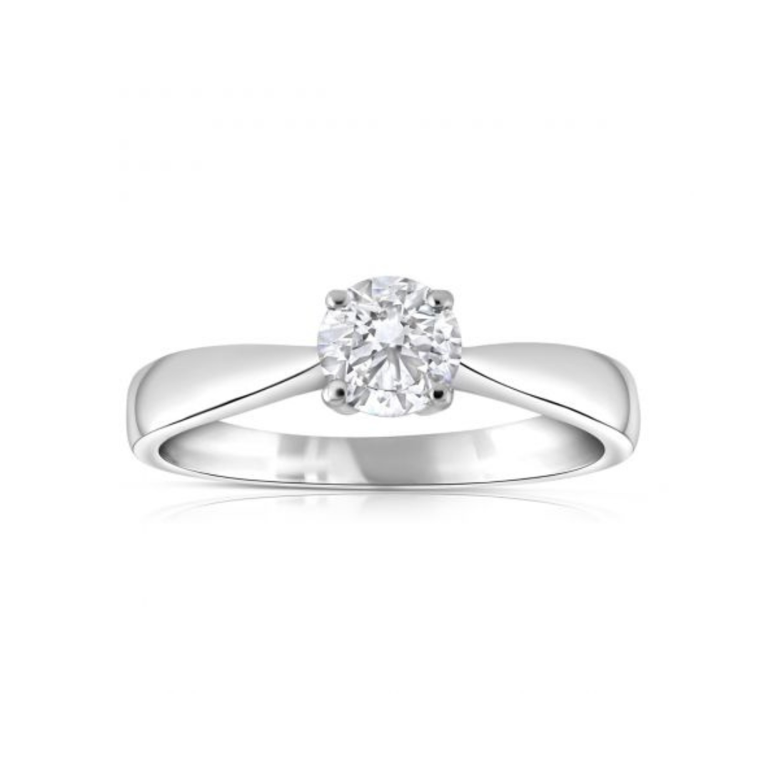 18ct White Gold Diamond Ring