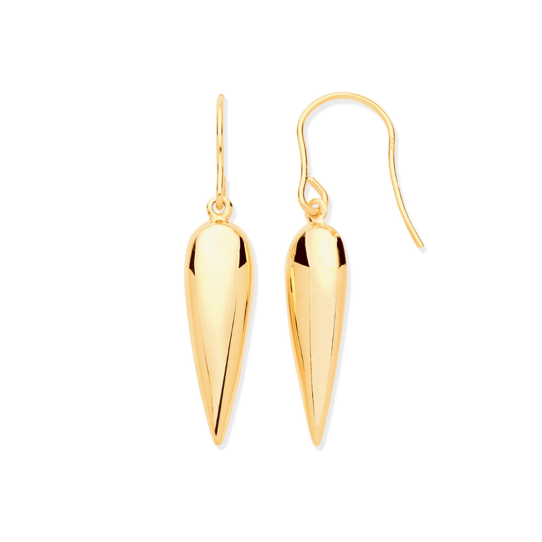 Gold drop Earrings