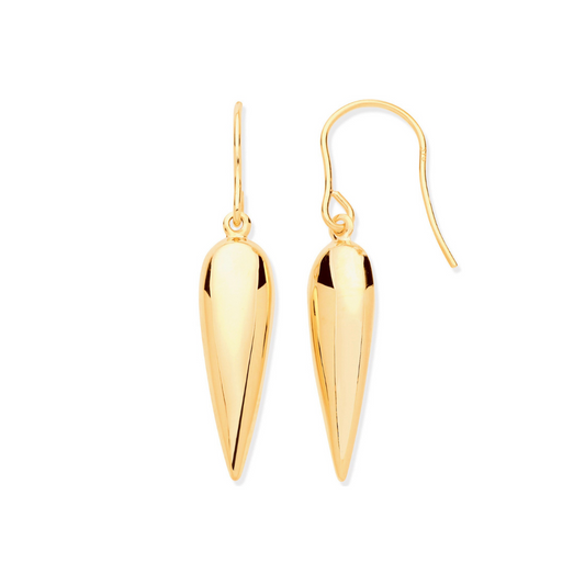 Gold drop Earrings