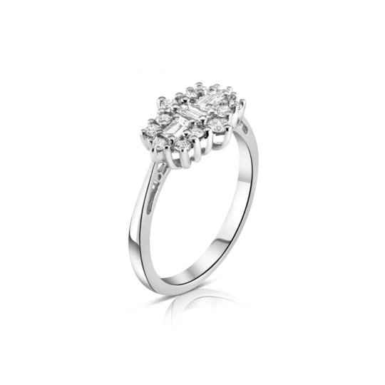 White Gold Diamond Wedding Ring