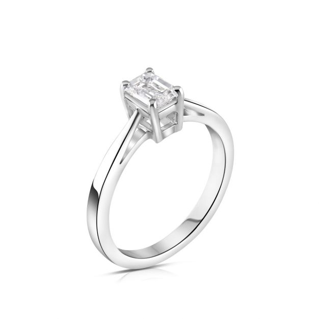 White Gold Engagement Ring