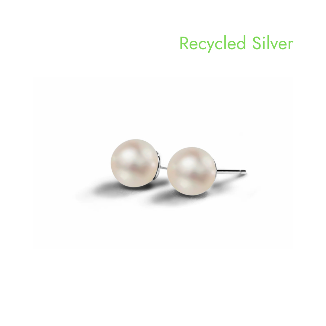 Pearl Stud Earrings