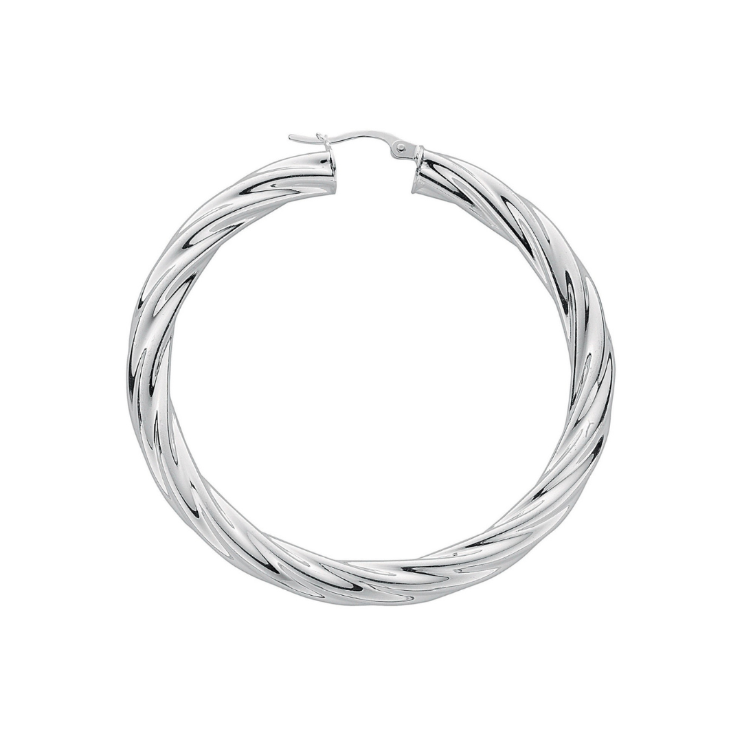 Sterling Silver Hoop Earrings